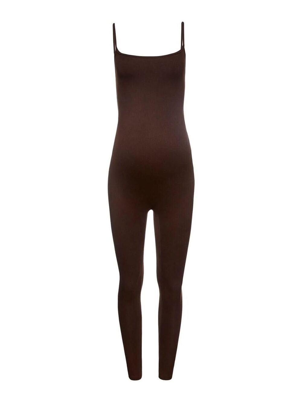 BUMPSUIT The Kate Maternity Jumpsuit M Chocolate Brown Full Length Unitard